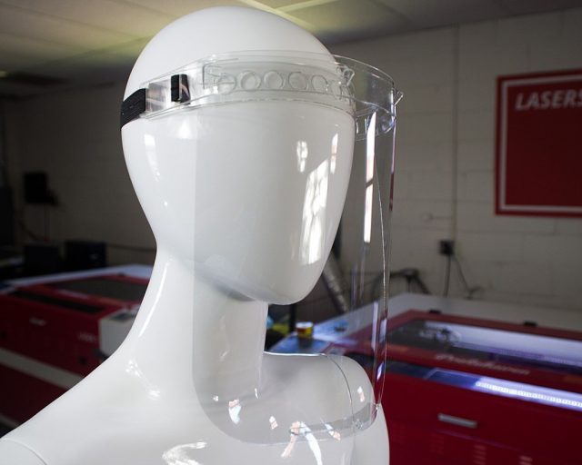 Modelo colocación de la mascarilla