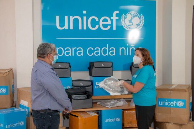 UNICEF entrega al SNS ventiladores UNICEF entrega al SNS ventiladores