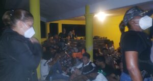 fiesta clandestina en Sabana Perdida