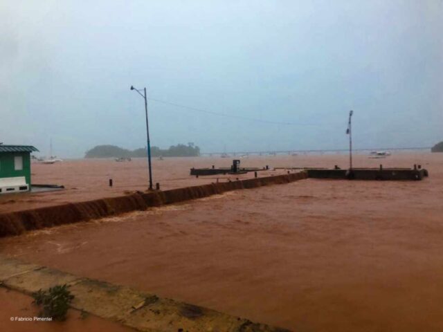 Los efectos de la tormenta tropical Isaías