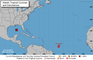 Gonzalo: la tormenta tropical que podría convertirse en huracán tormenta tropical Gonzalo
