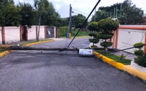 Los efectos de la tormenta tropical Isaías
