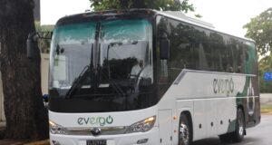 Presentan el primer autobús eléctrico de la República Dominicana primer autobús eléctrico