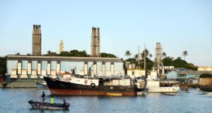 Espigón para pescadores