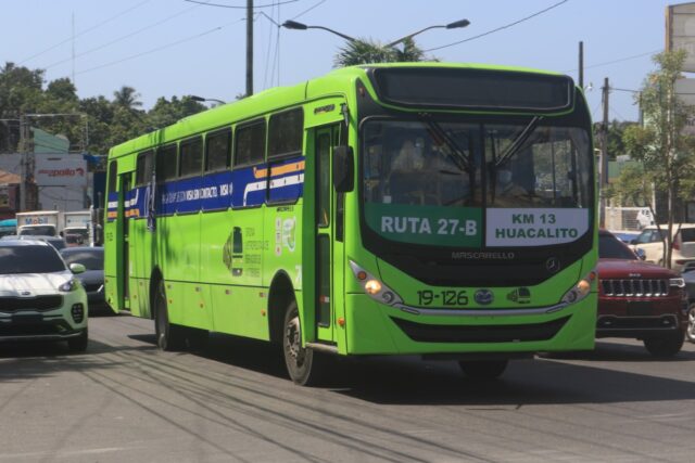 OMSA autobuses para operativo