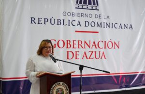 Gobernadora de Azua rinde cuentas de ingresos recibidos durante su primer año de gestión Gobernadora de Azua