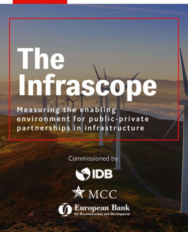 Portada del Infrascopio alianzas público-privadas