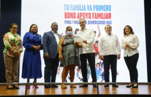 Presidente Abinader lanza Bono de Apoyo Familiar para un millón de hogares Bono de Apoyo Familiar
