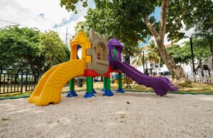 Popular y ADN inauguran parque en Villa Francisca parque en Villa Francisca