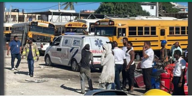 autobuses incendiados