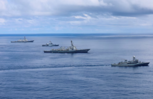 despliegue de buques de guerra cerca de Venezuel